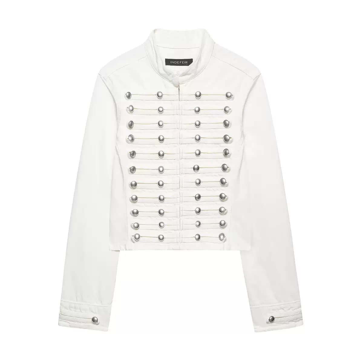 Military Style Denim Jacket – image 3