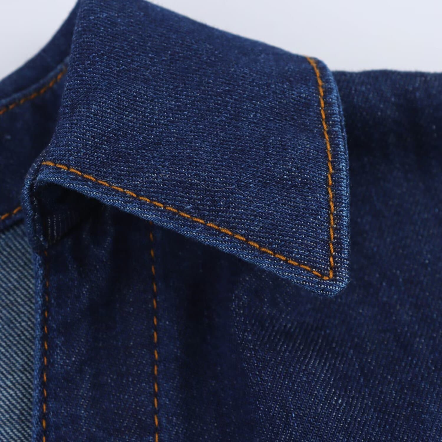 Dark Denim Button-Down Set – image 16