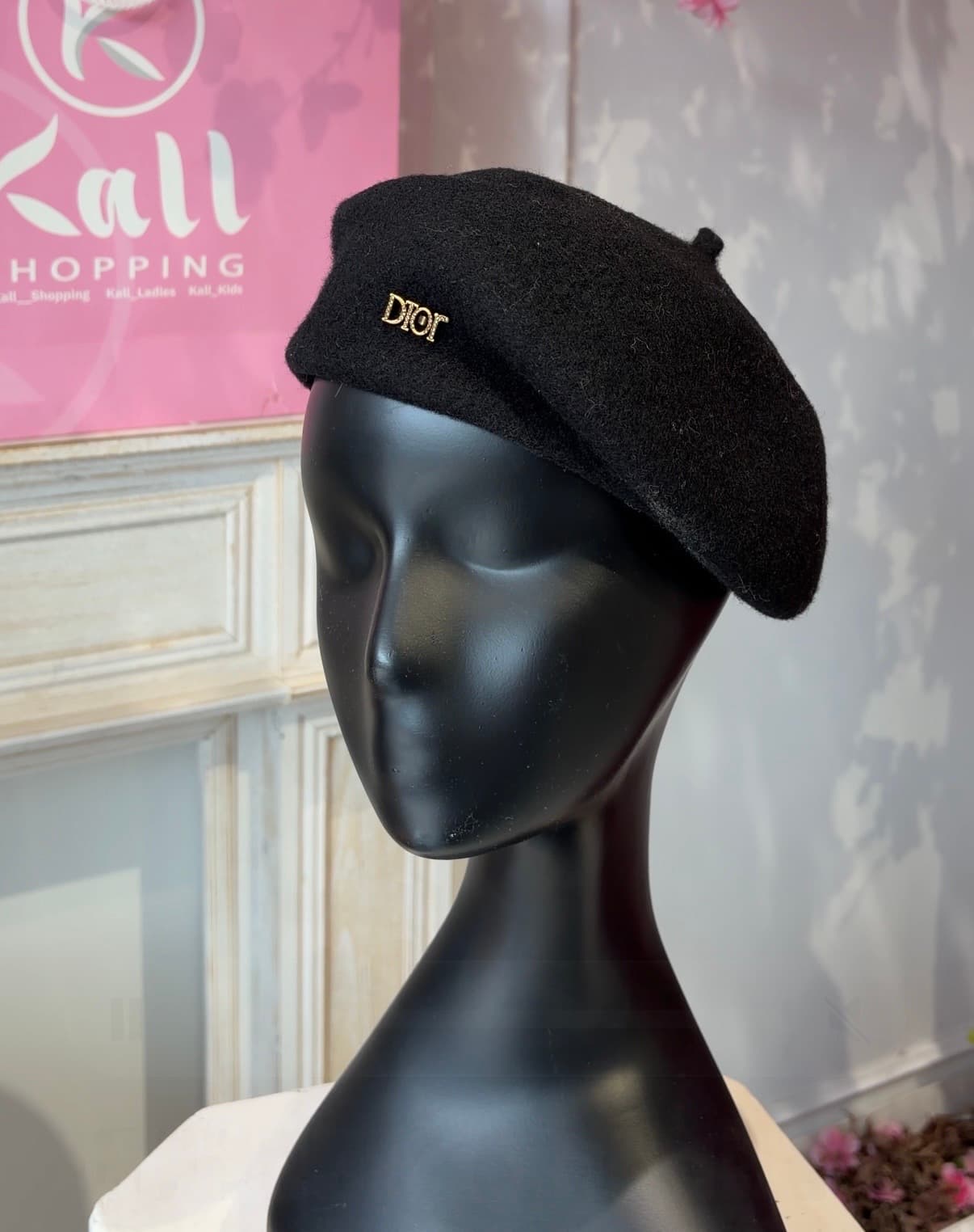 Classic Wool Blend Beret Hat