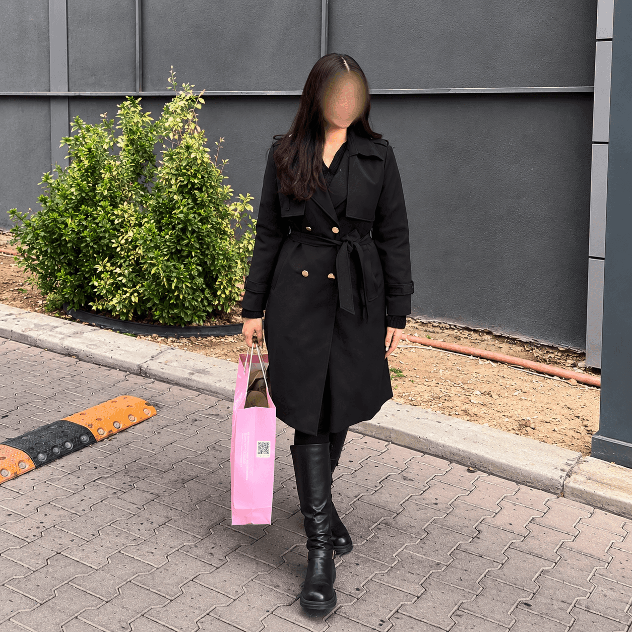 Classic Double-Breasted Trench Coat – image 2