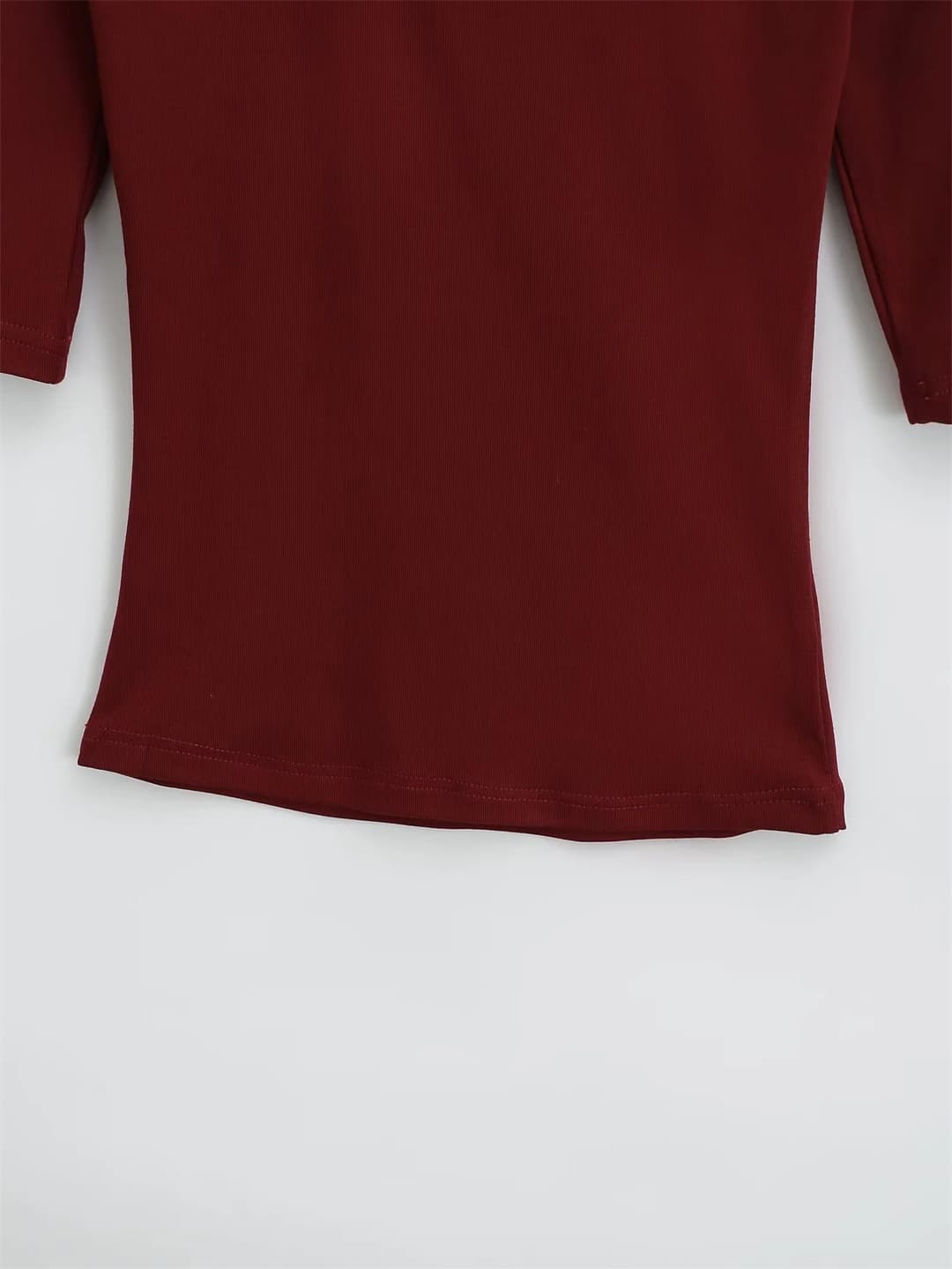 Essential Square Neck Ribbed Top – image 7
