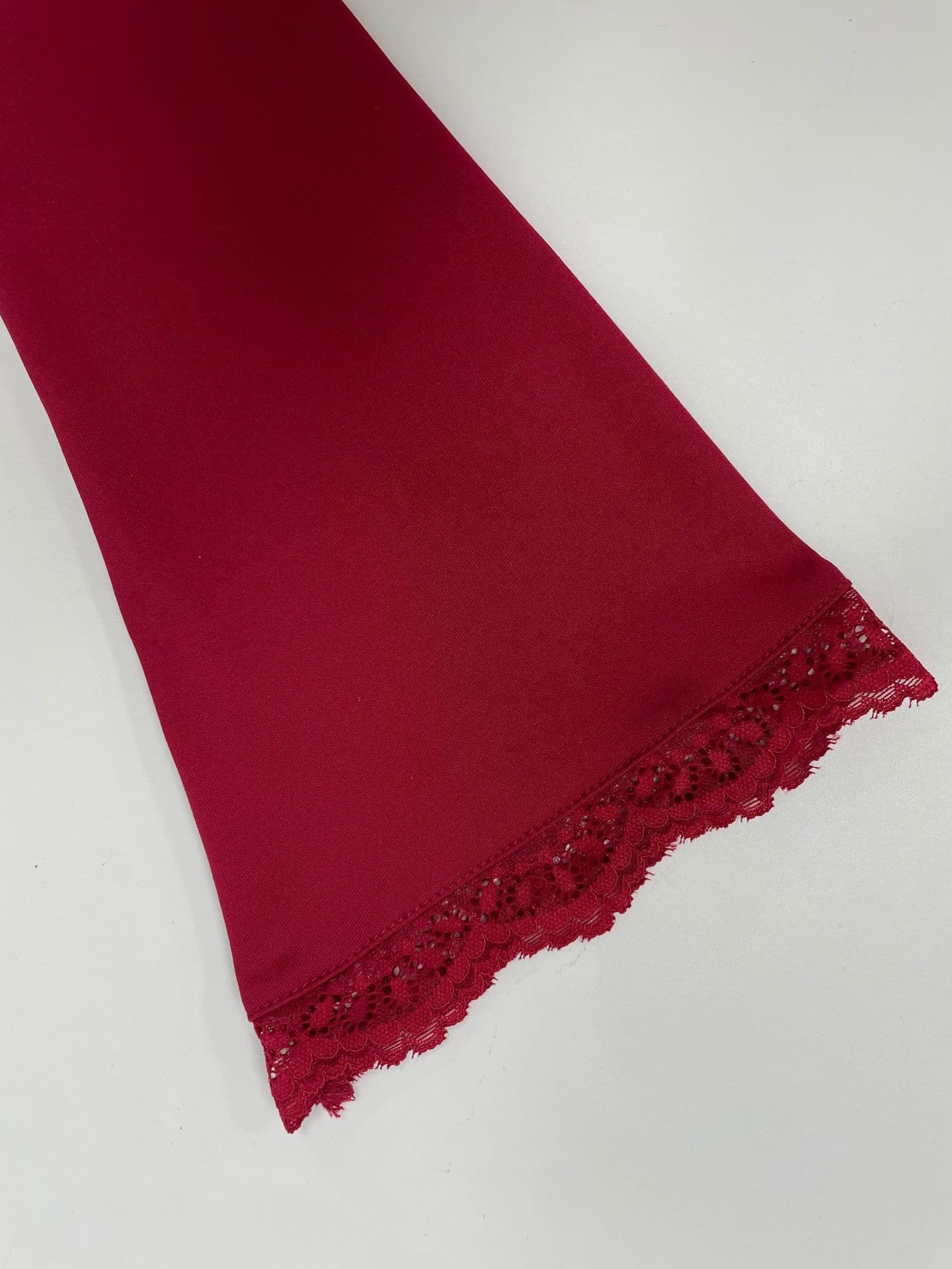 Lace Trim Wrap Tie Top – image 7