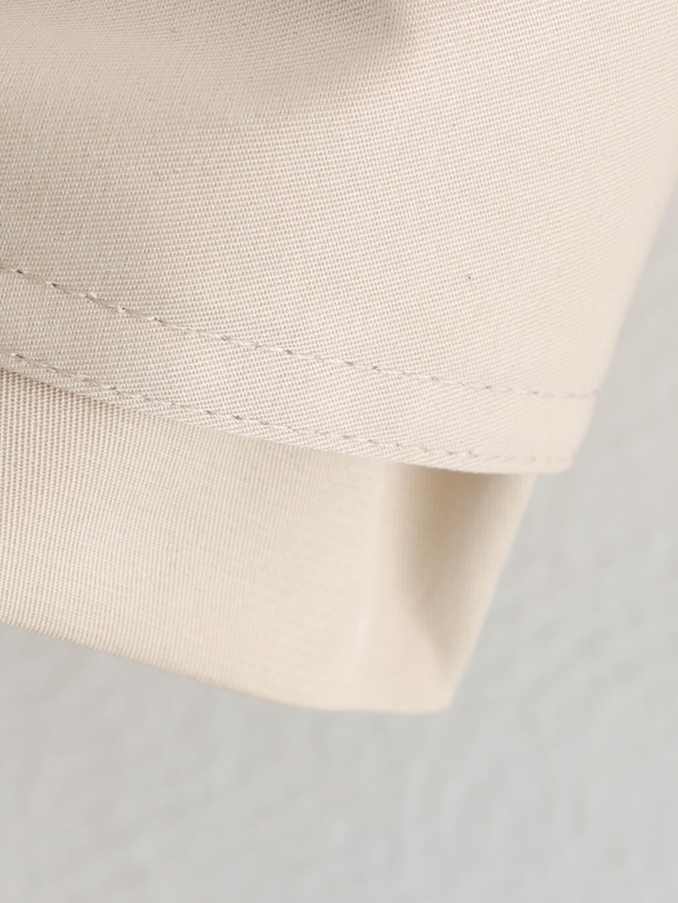 Cropped Double-Breasted Trench Jacket – image 18