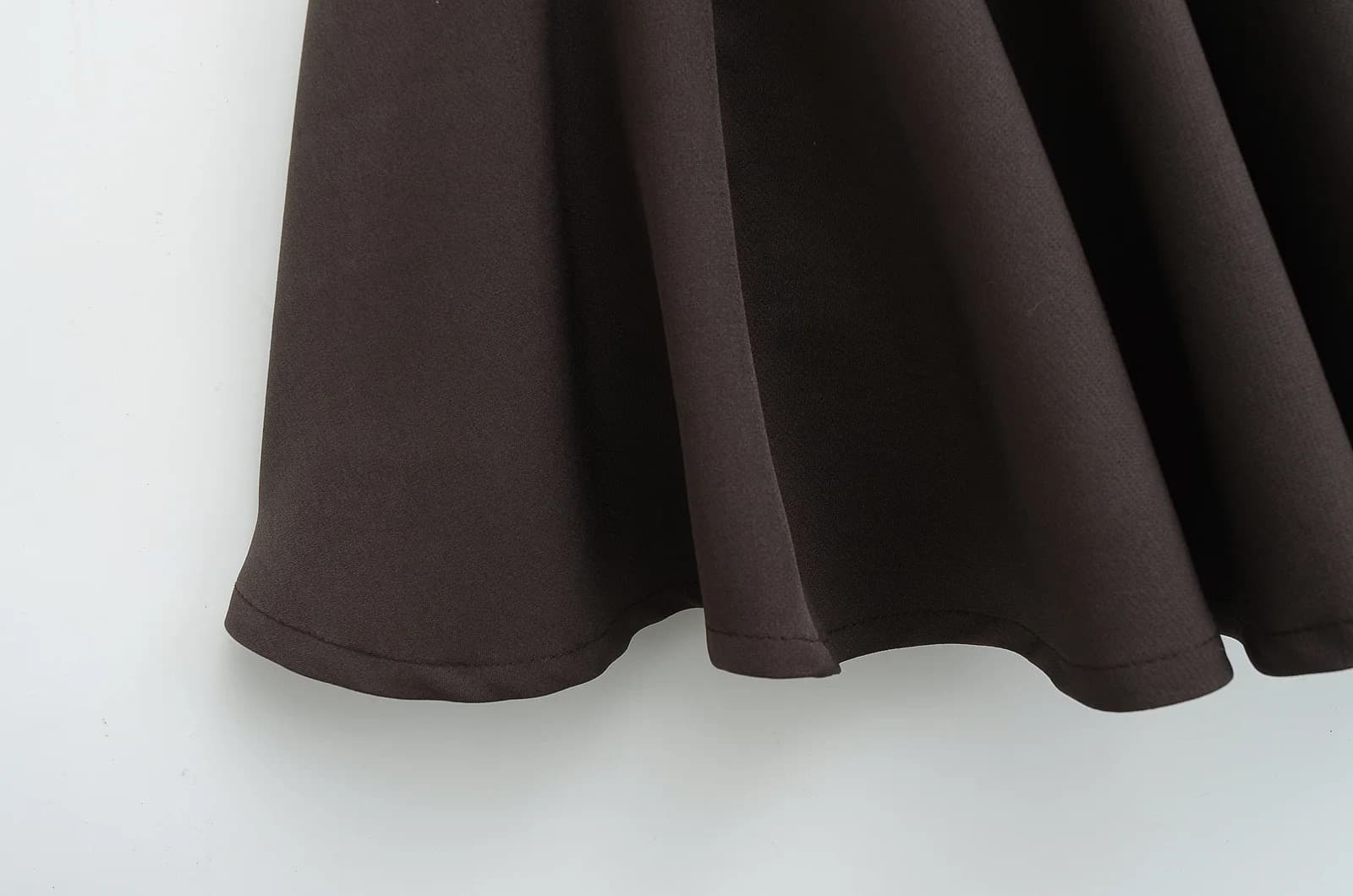 High-Waisted Pleated Mini Skirt – image 9