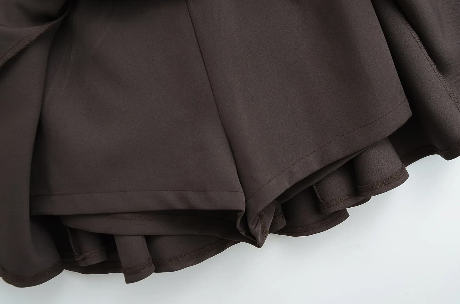 High-Waisted Pleated Mini Skirt – image 12