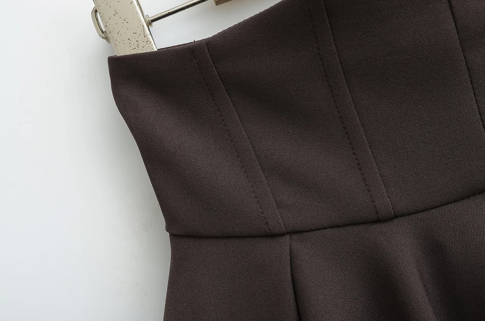 High-Waisted Pleated Mini Skirt – image 8