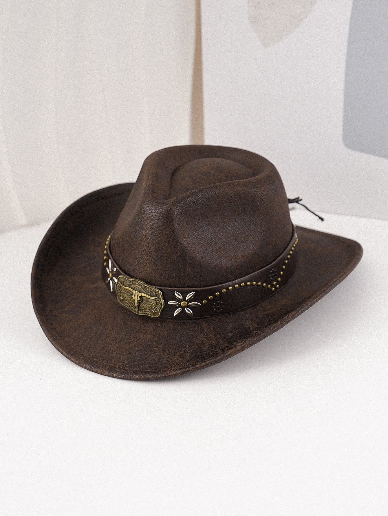 Western Style Studded Cowboy Hat