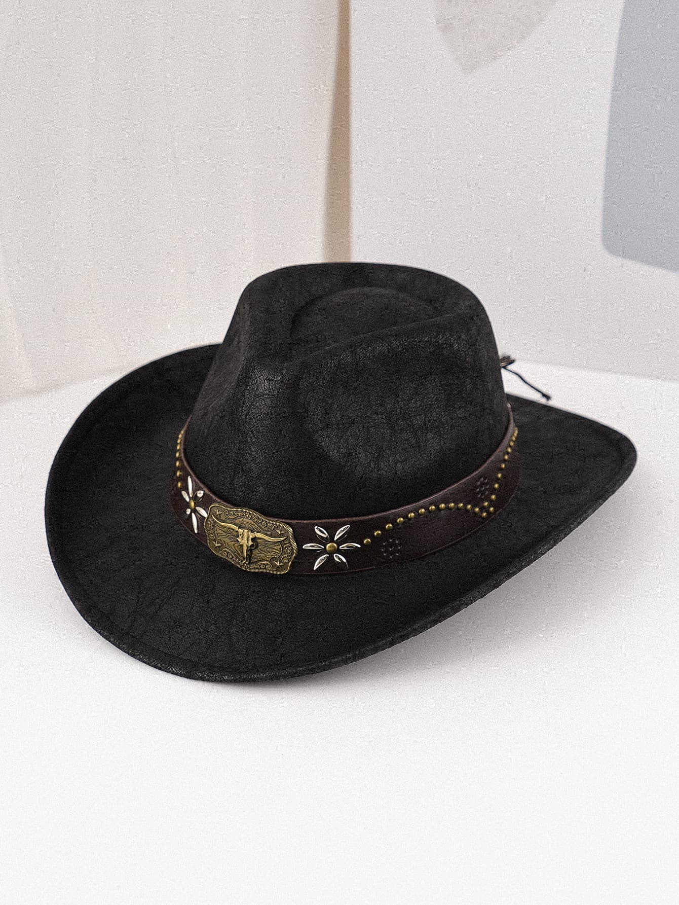 Western Style Studded Cowboy Hat – image 2