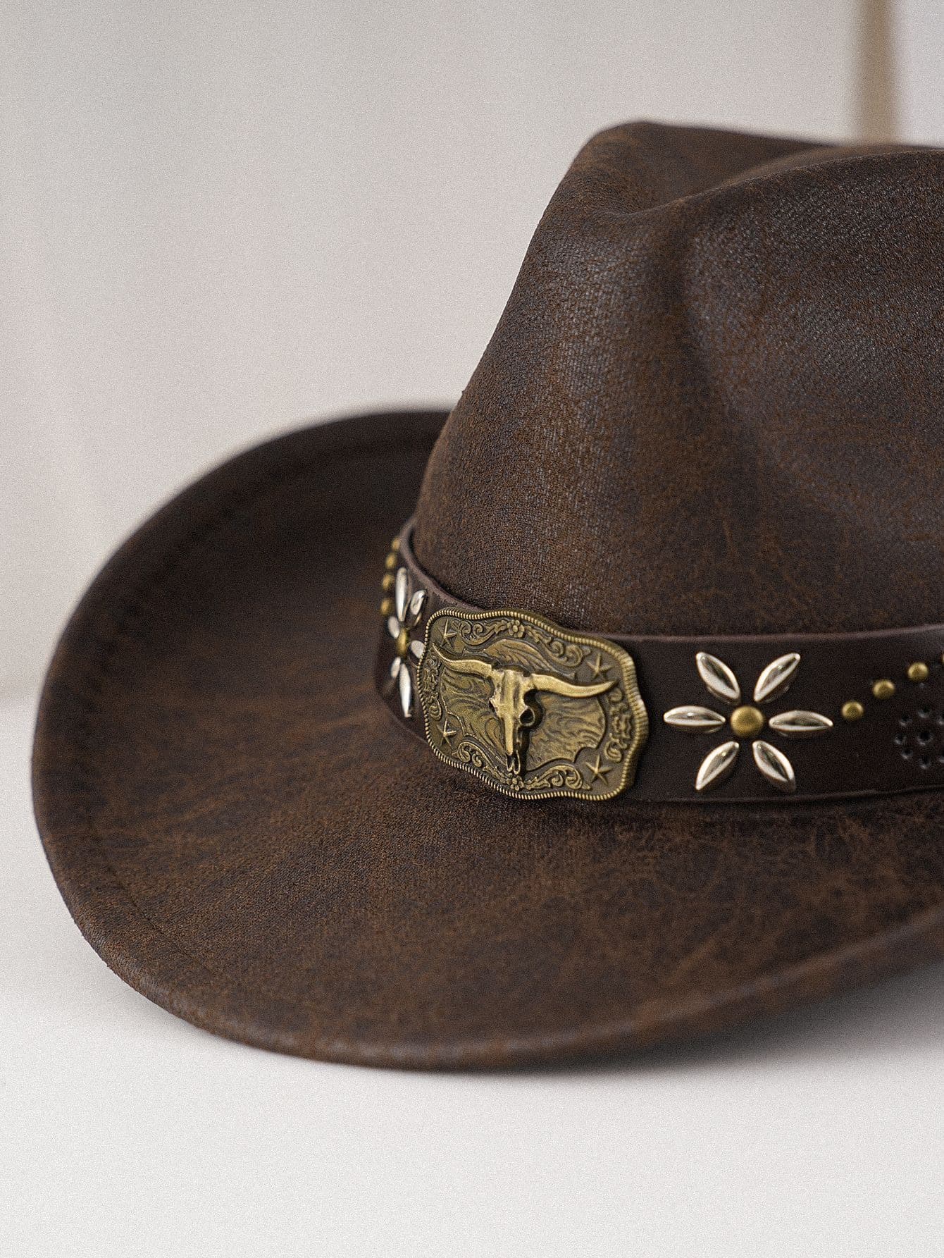 Western Style Studded Cowboy Hat – image 3