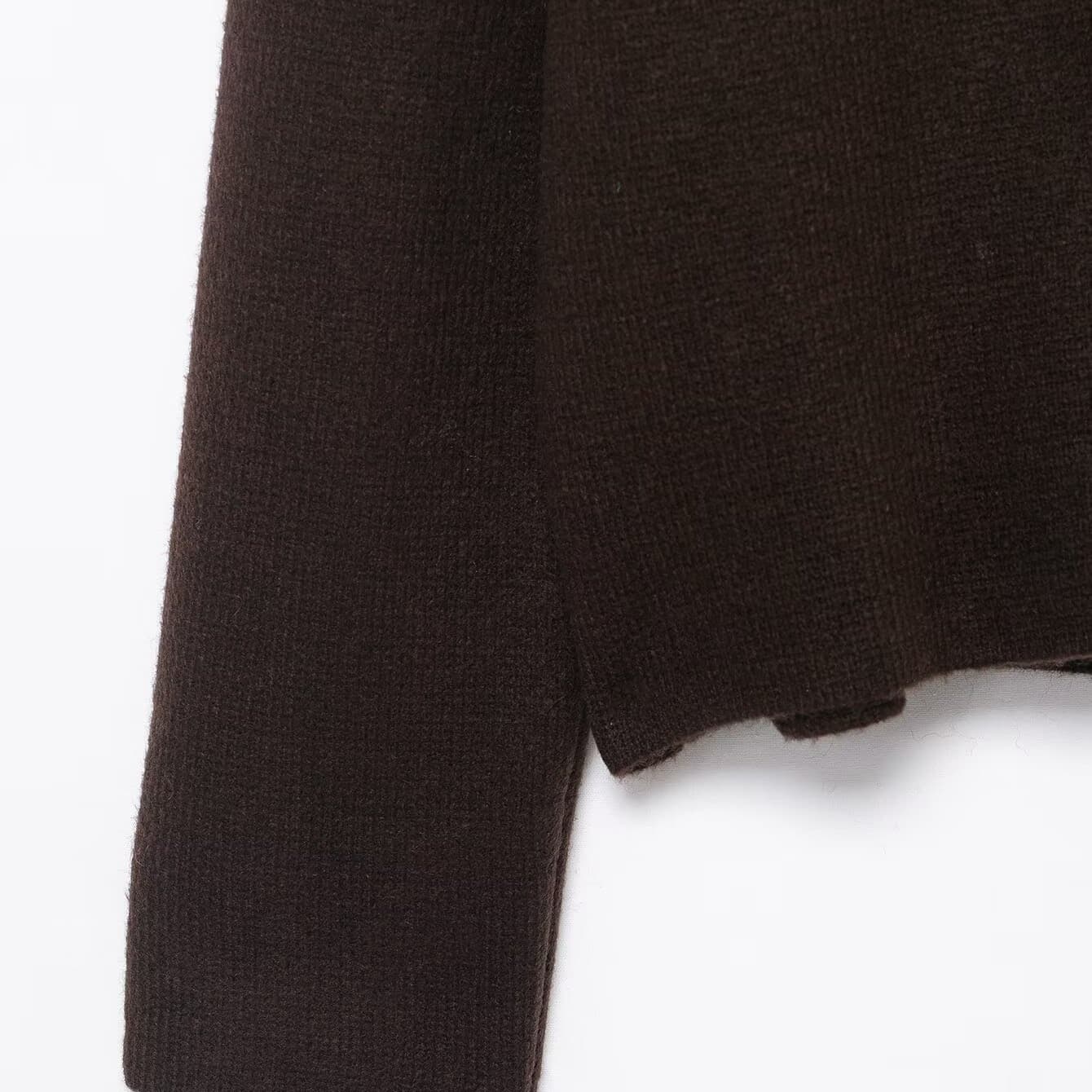 Faux Fur Collar Knit Cardigan – image 6
