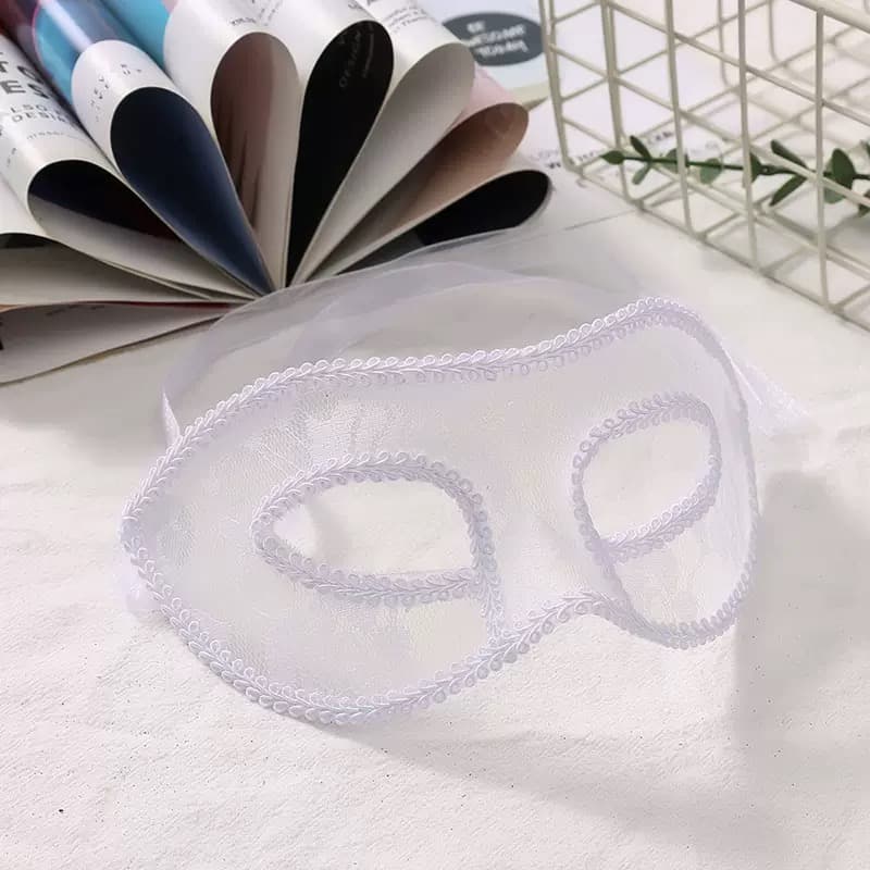 Elegant Floral Lace Masquerade Mask – image 3