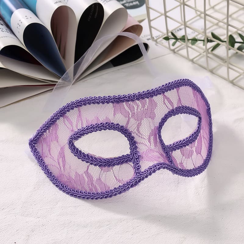 Elegant Floral Lace Masquerade Mask – image 6