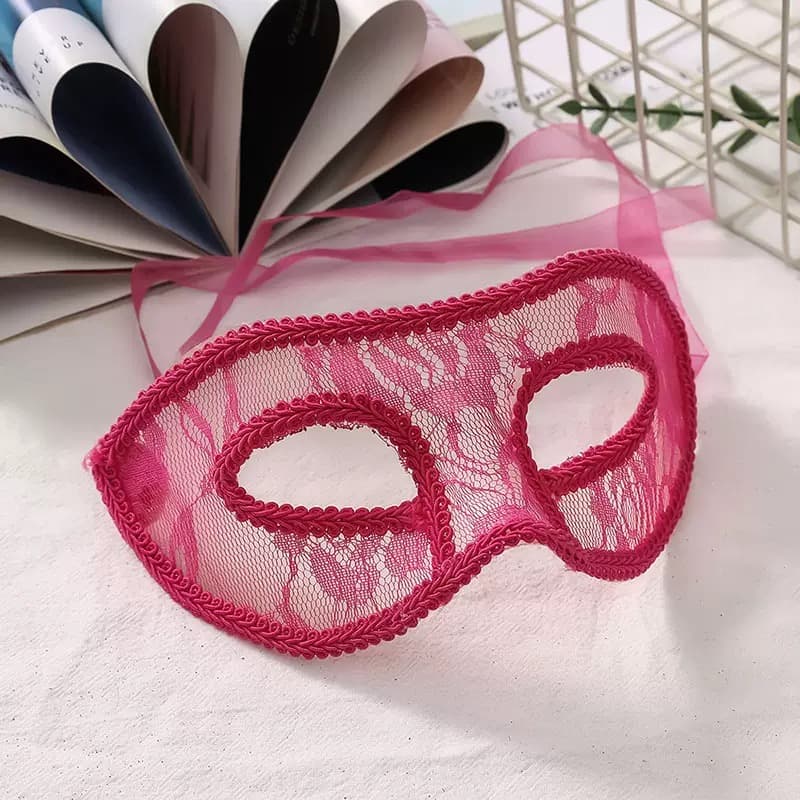 Elegant Floral Lace Masquerade Mask – image 7