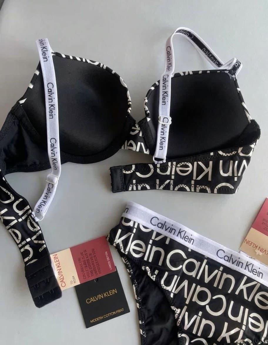 Logo Print Lingerie Set – image 3