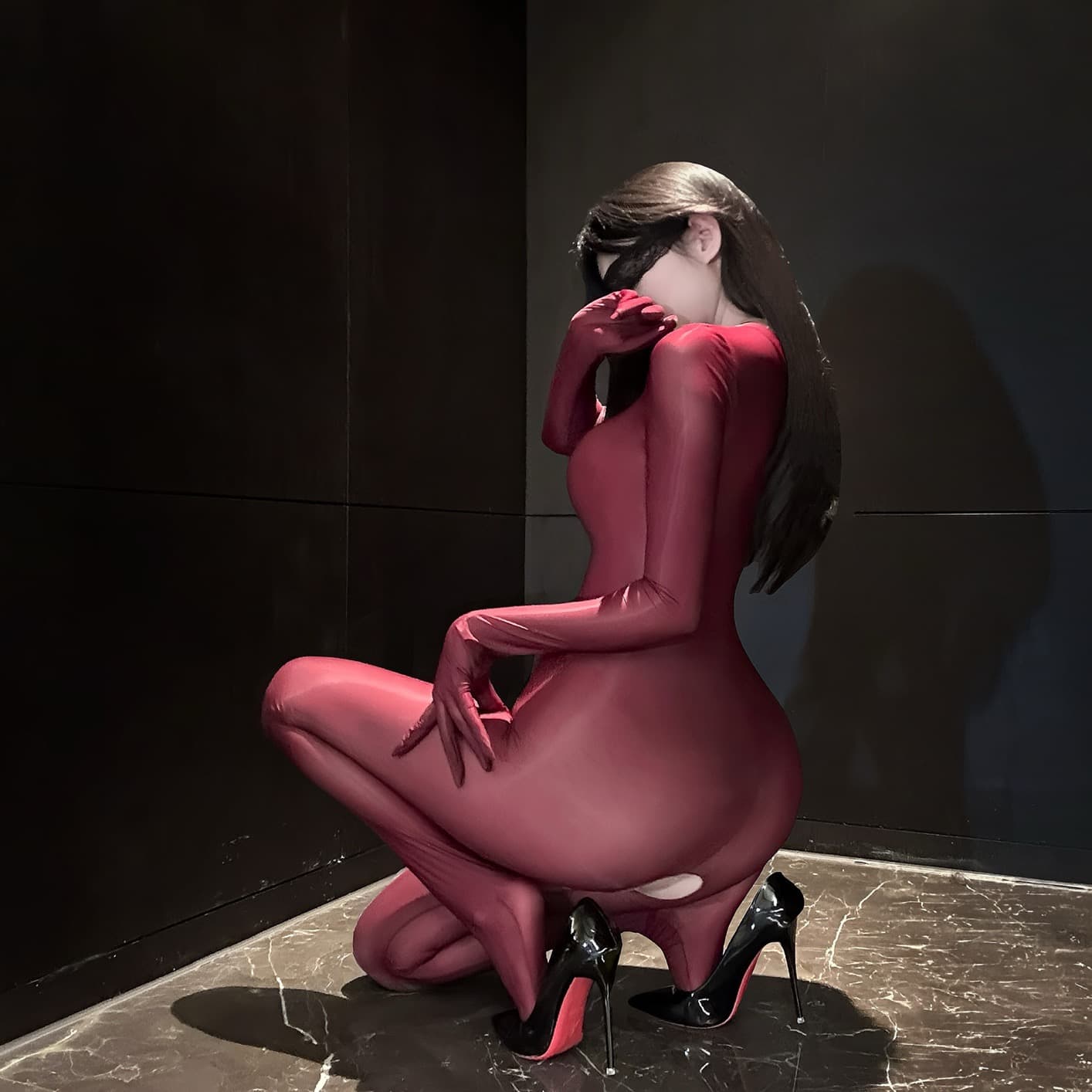 Sleek Sheer Cutout Bodysuit – image 3