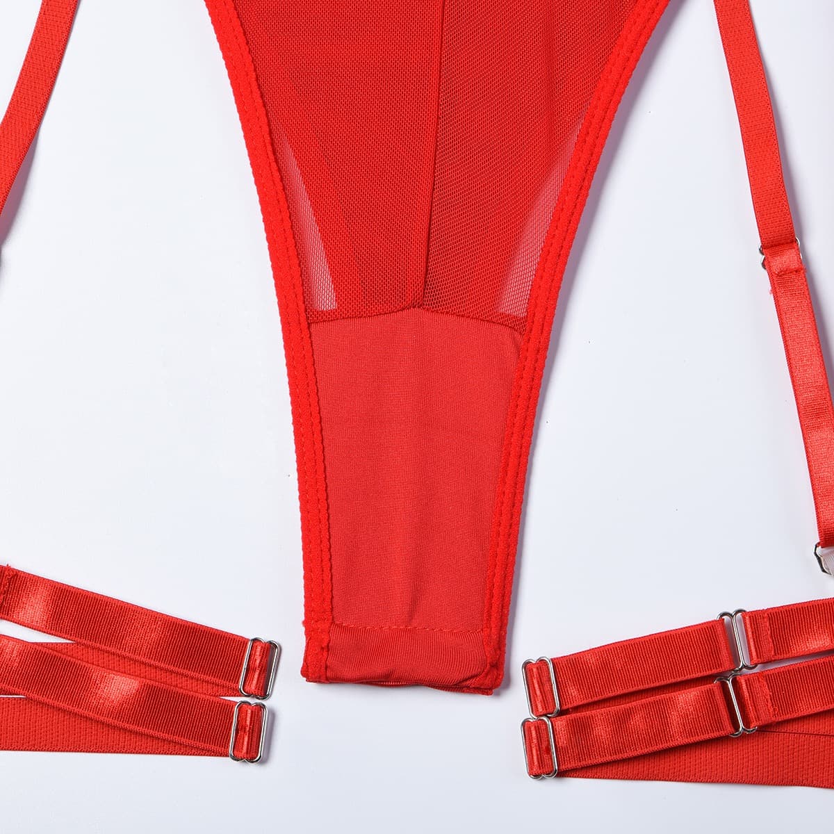 Strappy Mesh Harness Lingerie – image 7
