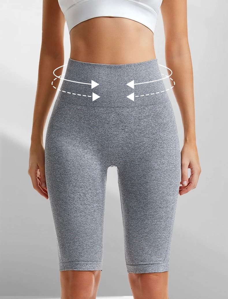 High-Waist Seamless Sculpting Shorts – image 6
