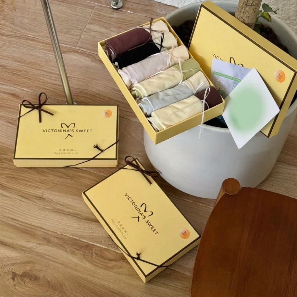 طقم ملابس داخلية قطنية ناعمة