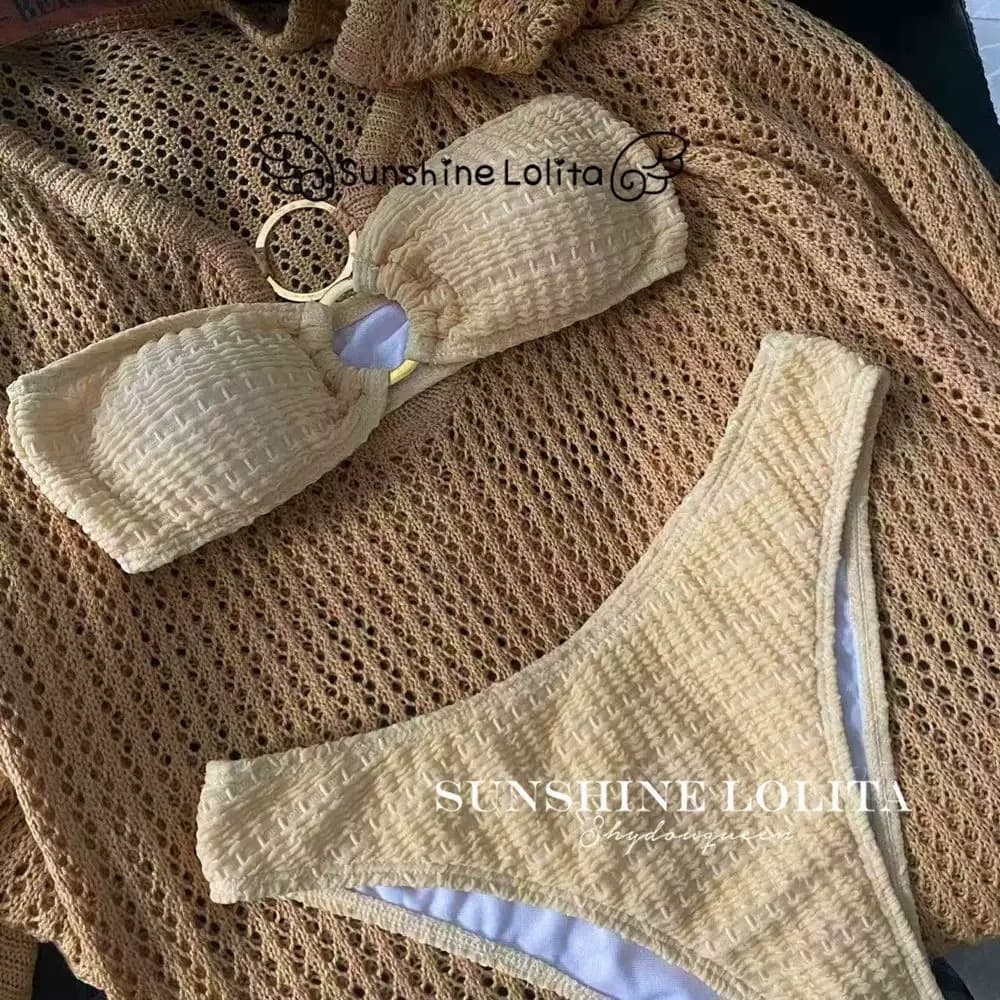 Crochet Ring Detail Beach Coverup – image 5