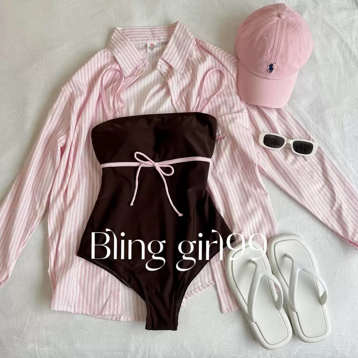 Bow Detail Swimsuit