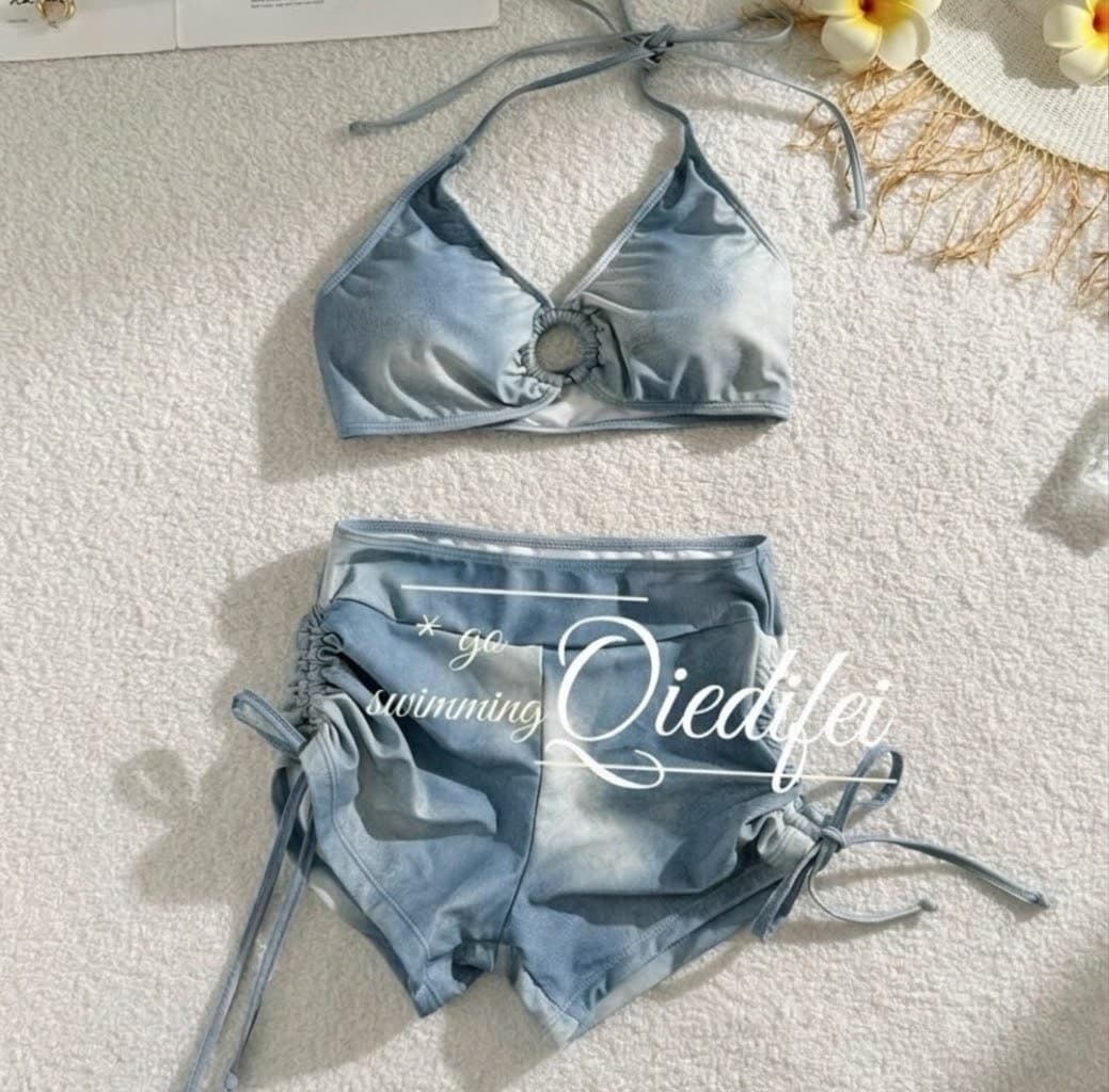 Three Piece Tie-Dye Swim Set – image 4