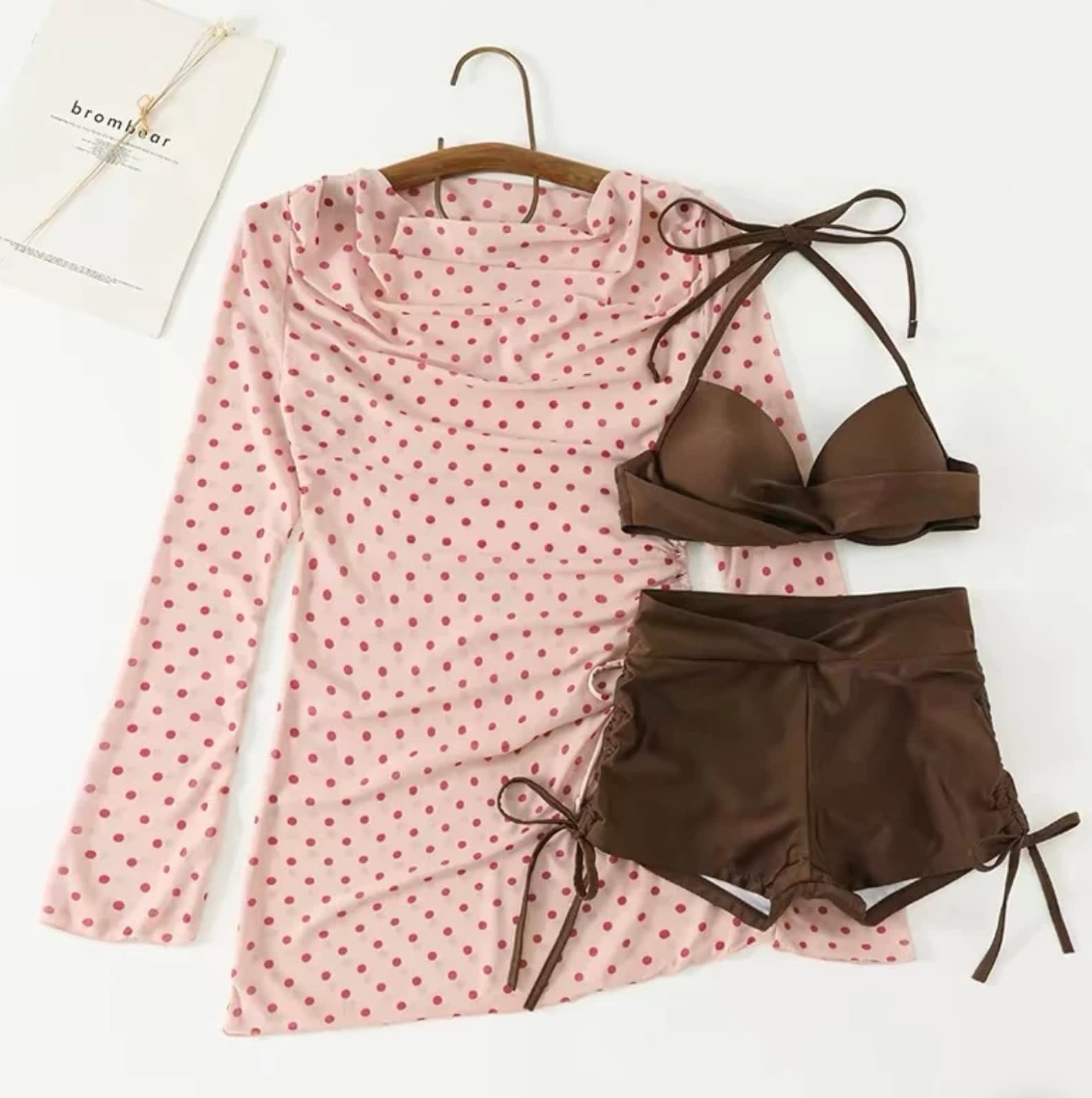 Polka Dot Mesh Cover-Up Set – image 5