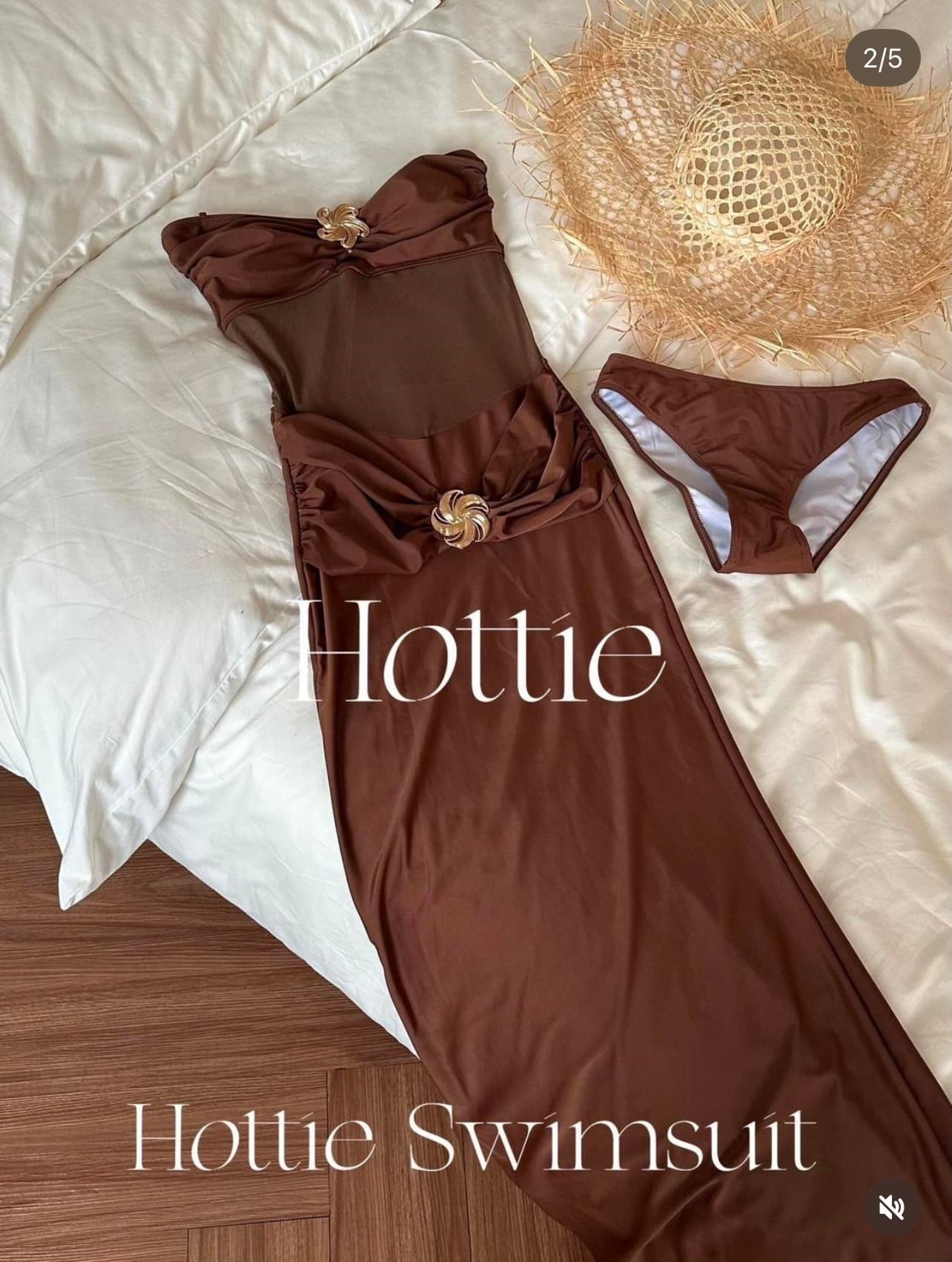 Embellished Cutout Maxi Swim Dress – image 2