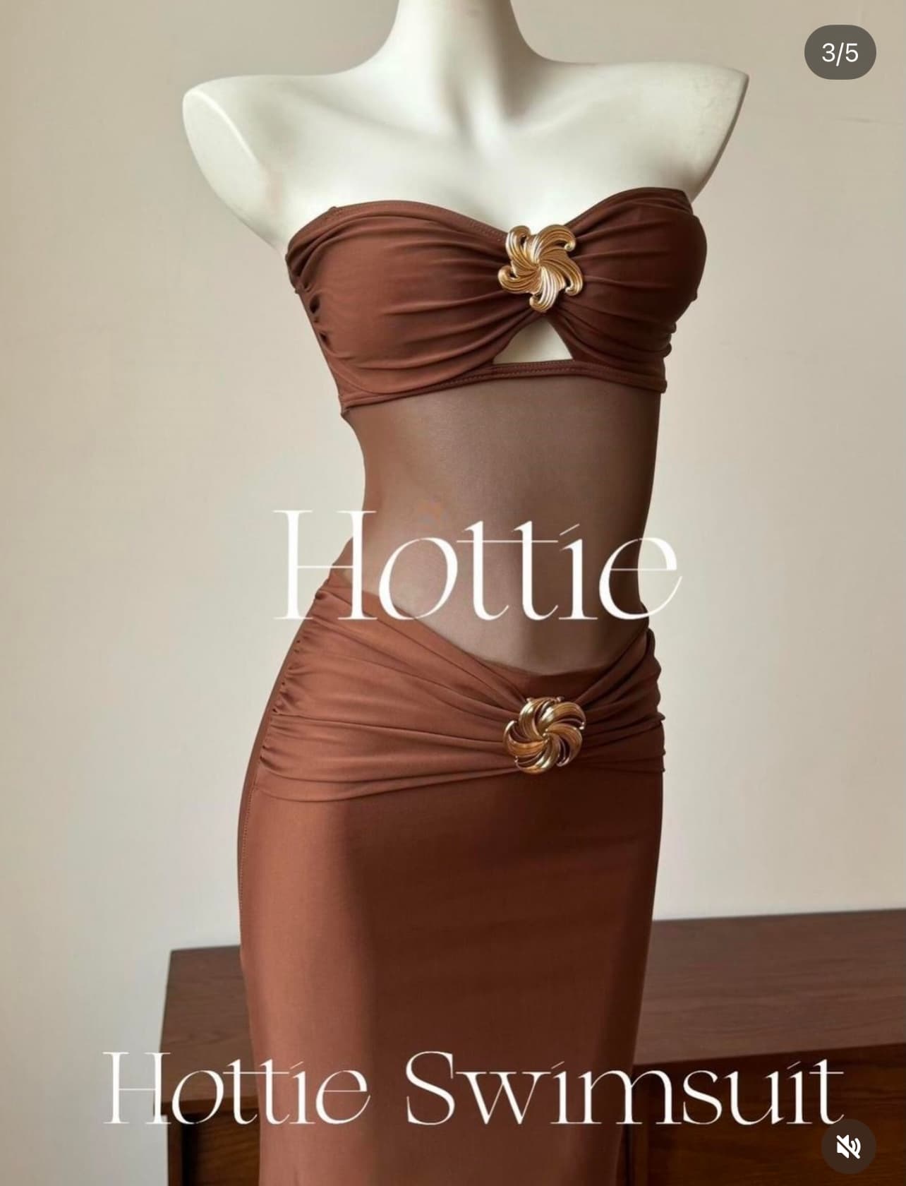 Embellished Cutout Maxi Swim Dress – image 5