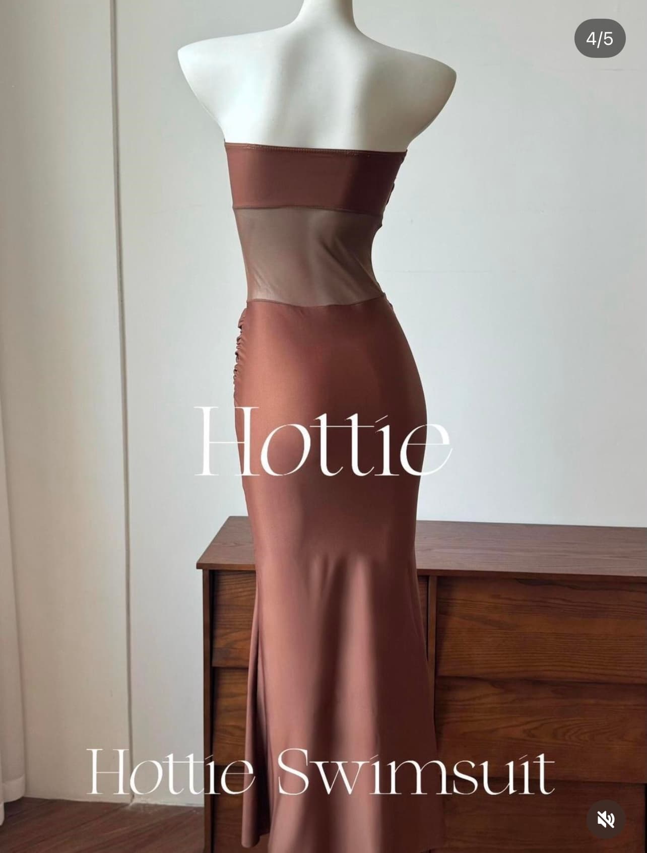 Embellished Cutout Maxi Swim Dress – image 4