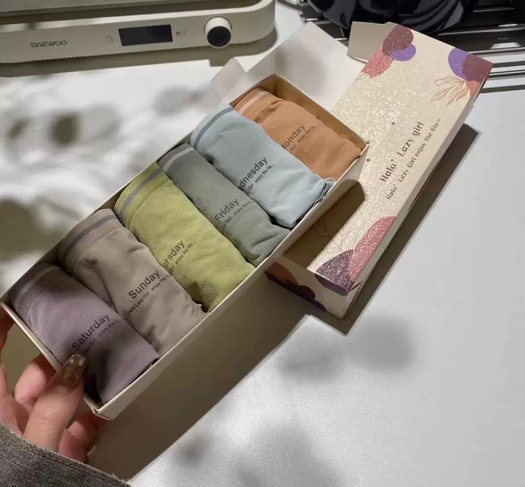 Weekly Cotton Panty Set