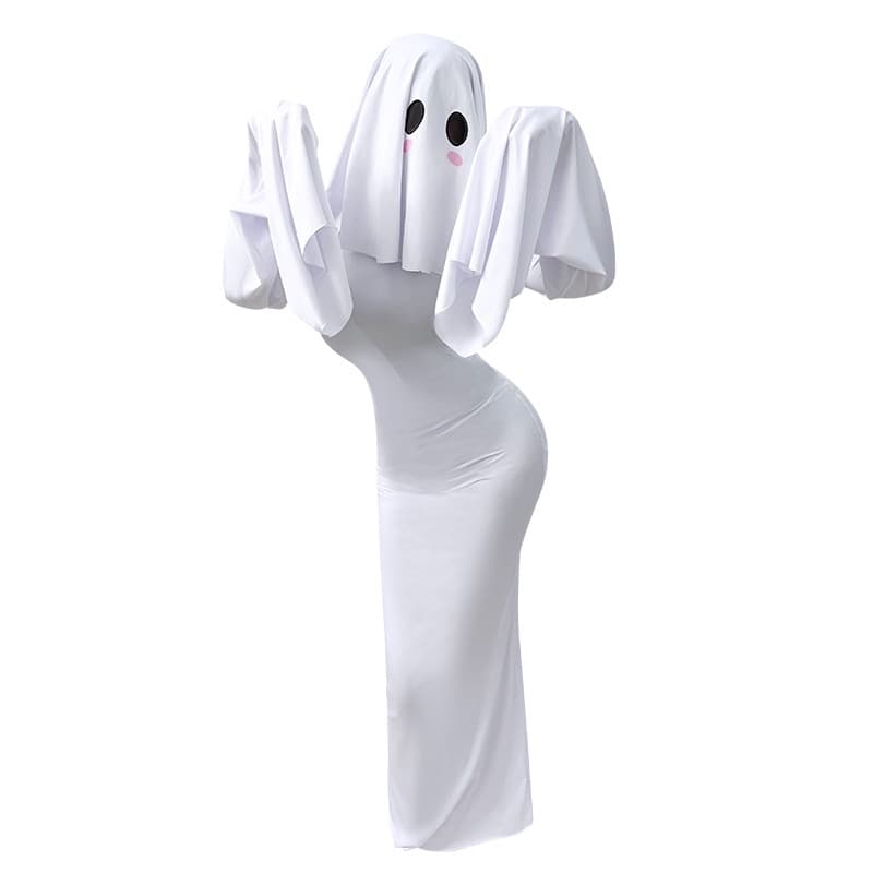 Ghost Theme Cosplay Maxi Dress – image 5