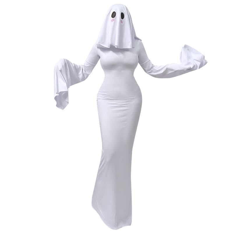 Ghost Theme Cosplay Maxi Dress – image 3
