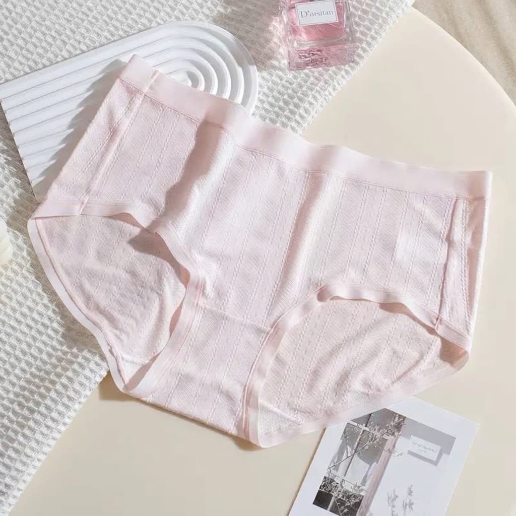 Soft Textured Cotton Briefs Set – image 2