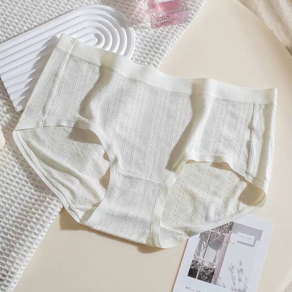 Soft Textured Cotton Briefs Set – image 3